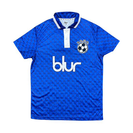 Blur Football Shirt Blue | Blur Official Store Blur Football Shirt Blue | Blur Official Store